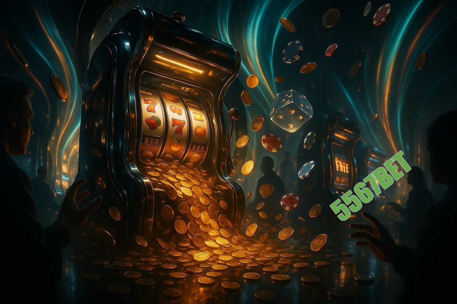 Diversos jogos de caça-níqueis